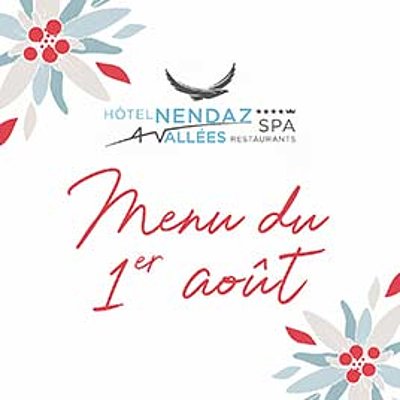 Menu 1er août