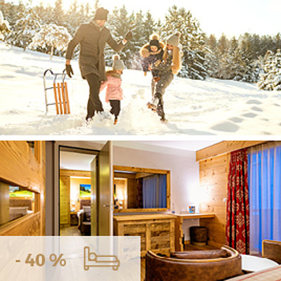 Angebot Familienurlaub in den 4 Vallées -40%